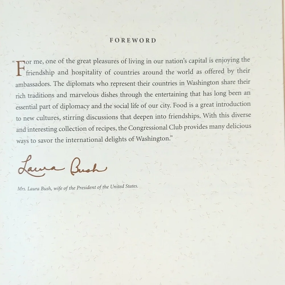 The Congressional Club Cookbook 14th Edition 2005